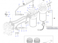 Комплект топливных фильтров двигателя Sisu Diesel — 837091436