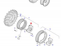 Вставка колесного диска трактора — 31732720