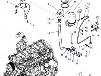 Центробежный масляный фильтр двигателя Sisu Diesel трактора Challenger — 836362228