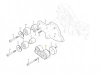 Натяжитель приводного ремня двигателя трактора Massey Ferguson — 837086281